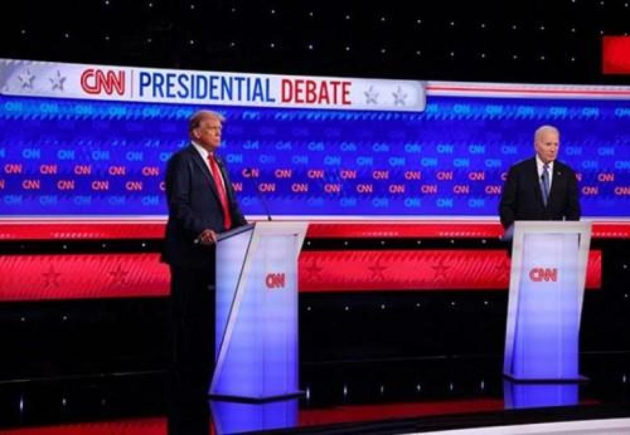 Trump encurrala Biden em debate tenso entre os presidenciáveis